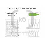 Винный шкаф Dunavox DAU-45.125DSS.TO