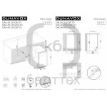 Винный шкаф Dunavox DAU-45.125DSS.TO