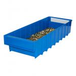 Ящик пластиковый Б 300х185х100 синий