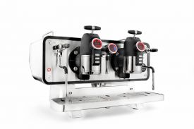 Кофемашина Sanremo Opera 2 высокие гр. стальная-белая