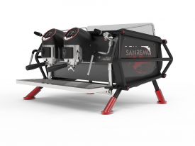 Кофемашина Sanremo Cafe Racer Naked 2 гр. черно-красная