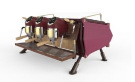 Кофемашина Sanremo Cafe Racer Custom Renegade 2 гр. розовая