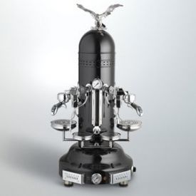 КОФЕМАШИНА АВТОМАТ BEZZERA VERTICALE DE 2GR ЧЕРНАЯ МУЛЬТИФАЗНАЯ