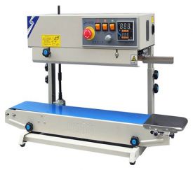 FRD-750II (вертик.) Роликовый (конвейерный) запайщик с правой подачей