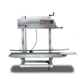 FRCM-1120L SS (нерж., датер) Роликовый (конвейерный) запайщик для тяжелых мешков