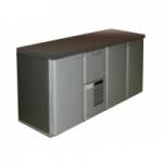 Стол холодильный Rosso T57 M3-1 9006-1 корпус серый без борта (BAR-360)